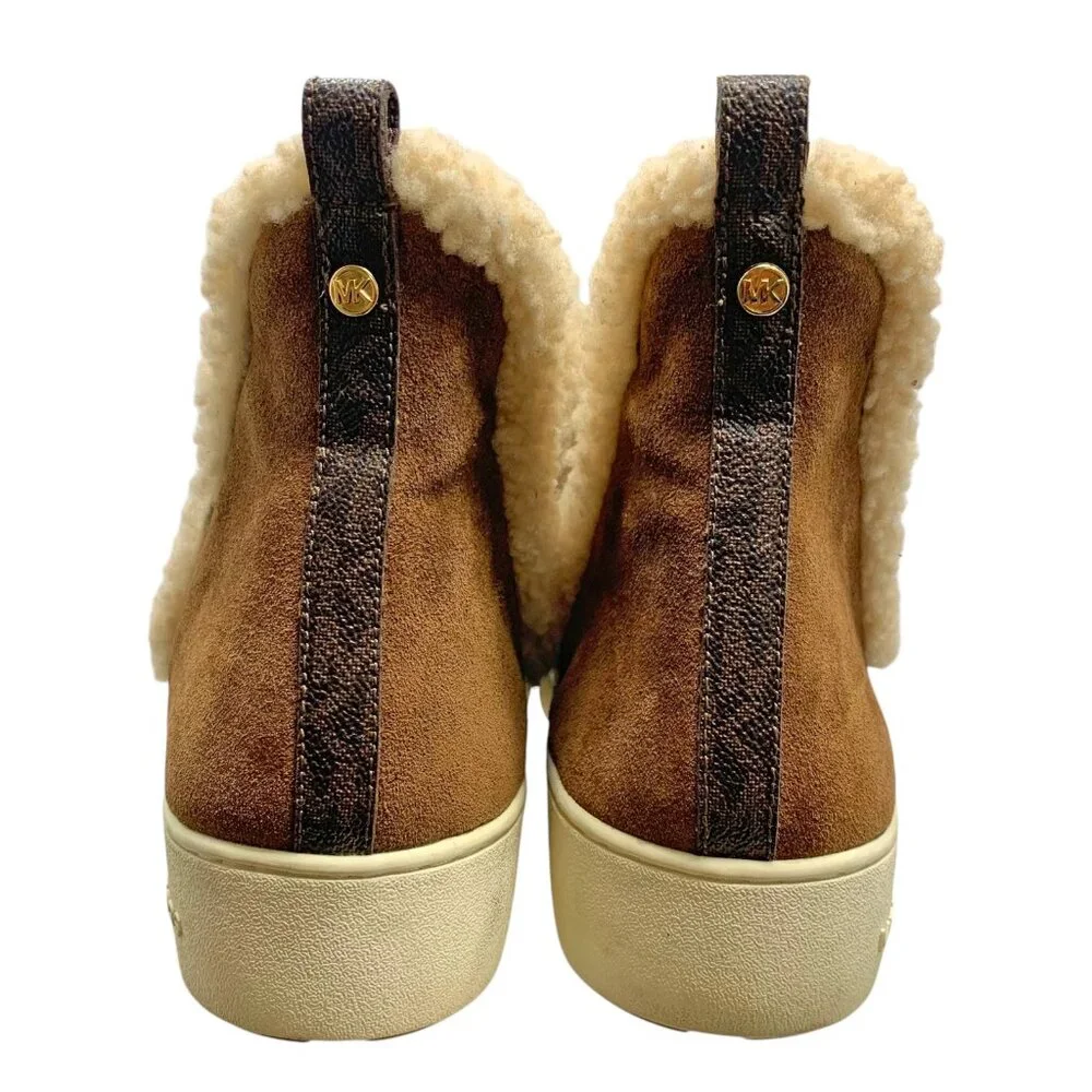 MICHAEL Michael Kors‎ Ashlyn Suede Shearling Lined Booties